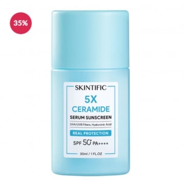 Skintific 5X Ceramide Serum Sunscreen (Sociolla)