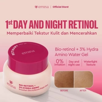Emina Water Bio-Retinol Gel Moisturizer (Shopee)