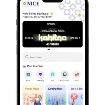 Pariwisata Hiburan Naik Kelas dengan NICE Apps, Pengalaman Event Kini Serba Terintegrasi (Dok. Istimewa)