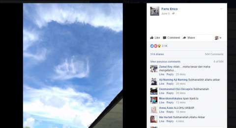 63 Gambar Awan Lafaz Allah Terbaik 63 Gambar Awan Lafaz Allah Terbaik