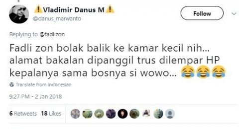 Survei Fadli Zon. [Twitter[