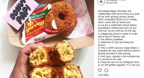 Heboh Donat Indomie Goreng Ternyata Mie Nya Ada Di Sini