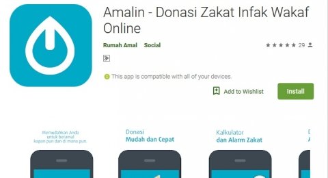 5 Aplikasi Bayar Zakat Fitrah Online Terpercaya