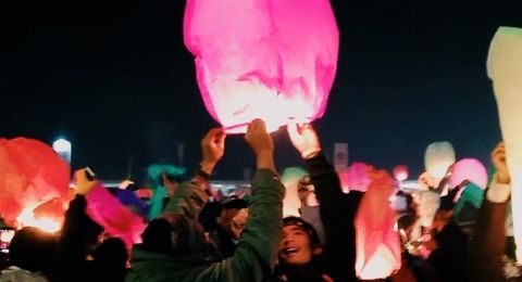 Meriahnya Penerbangan Seribu Lampion Dieng Culture Festival 2018