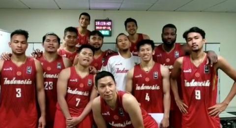 Jersey Timnas Indonesia Basket
