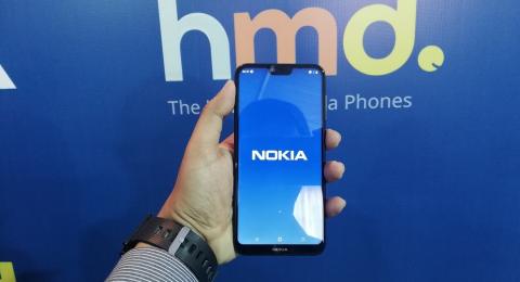 Nokia 6.1 Plus diluncurkan di Jakarta, Kamis (6/9). [Suara.com/Aditya Gema Pratomo]