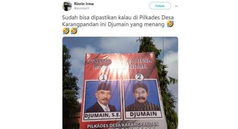 Punya Nama Sama Calon Kades Ini Bikin Bingung Punya Nama Sama Calon Kades Ini Bikin Bingung