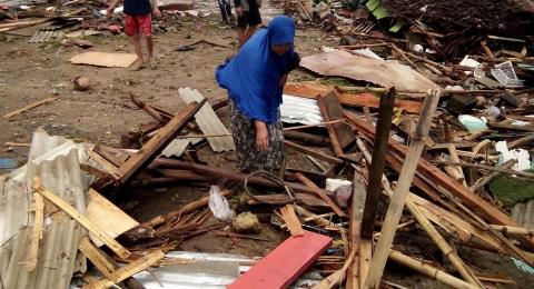 Pasca Tsunami Anyer Lampung Bmkg Keluarkan Peringatan