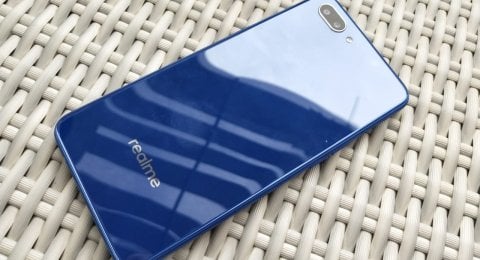 Realme C1 2019 diluncurkan di Jakarta, Kamis (21/2/2019). [Suara.com/Tivan Rahmat]