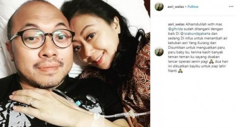 Asri Welas Lahirkan Anak Ketiga Ini Penyebab Bumil