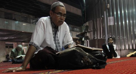 Doa itikaf di masjid