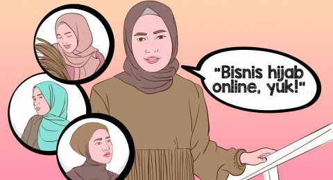 Modal Awalnya Nol Begini Jatuh Bangun Bisnis Hijab Online Trinity