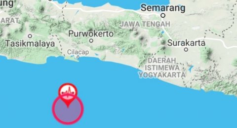 Pantai Cilacap Sampai Jawa Timur Terancam Kena Tsunami 20 Meter