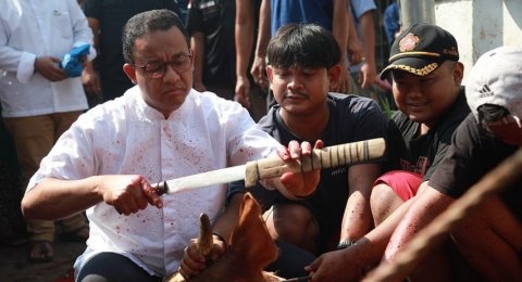 Mustofa: Anies Kurban 1 Sapi, Ahok Kurban 5 Juta Sapi Tapi Tak Dapat Pahala