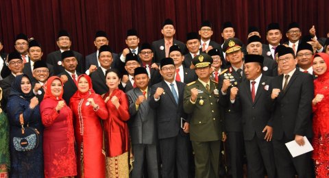 120 Anggota Dprd Jabar 2019 2024 Resmi Dilantik