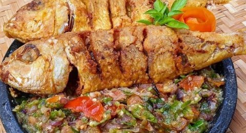 Resep Kakap Goreng Sambal Pecak Pedasnya Bikin Nagih