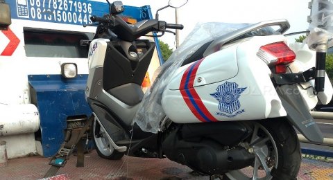 Wah Yamaha Nmax Jadi Kendaraan Operasional Polisi