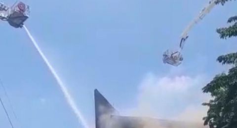 Ufo Di Surabaya Kebakaran Satu Orang Terluka Suara Jatim