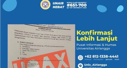 Cek Fakta Benarkah Rsu Airlangga Rilis Daftar Harga Pemeriksaan Covid 19