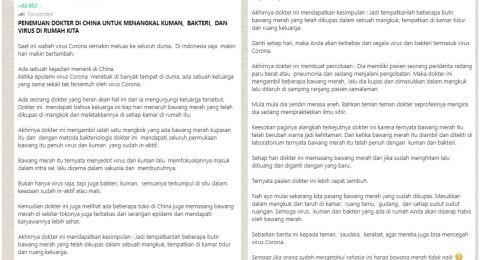 Viral Bawang Merah Dapat Menyerap Virus Corona Begini Kata Kominfo Viral Bawang Merah Dapat Menyerap Virus Corona Begini Kata Kominfo