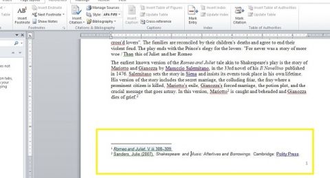 2 Cara Membuat Footnote Pada Ms Word Dari Jurnal Buku Internet