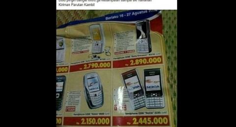 Lihat Brosur Hp Jadul Warganet Kenang Kejayaan Nokia 6600