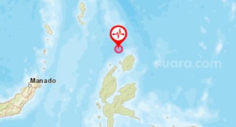 Pusat Gempa Maluku Utara 7 1 Sr Dekat Ternate Dan Manado