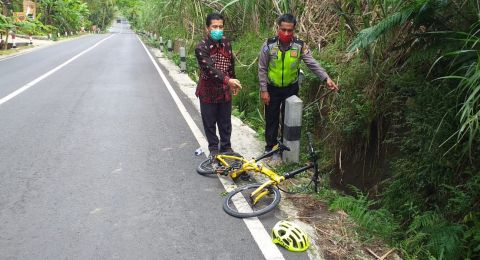 Diduga Kelelahan, Pesepeda Asal Bantul Ditemukan Tewas di Kulon Progo