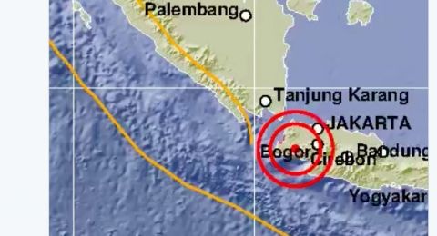 Banten Diguncang Gempa Bmkg Tidak Berpotensi Tsunami Suara Banten