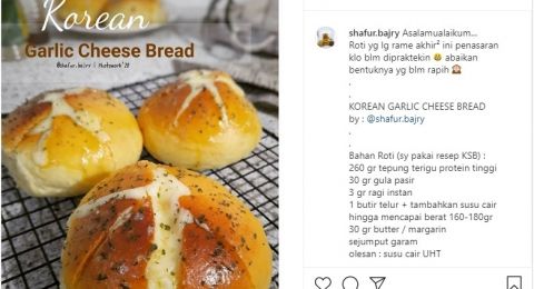 Viral Korean Cheese Garlic Bread Ini Resep Dan Cara Membuatnya Di Rumah