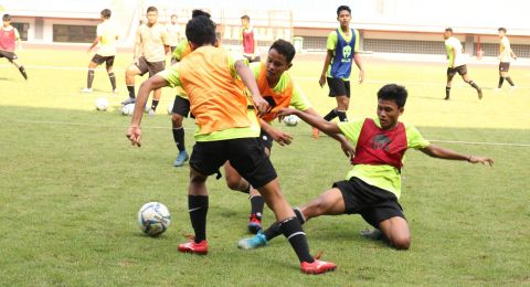 Latihan Timnas Indonesia U 16 Masih Fokus Pengulangan Materi