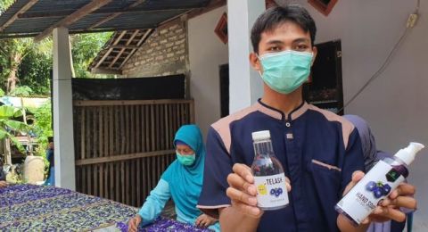 Dianggap Tanaman Liar Warga Bantul Olah Bunga Telang Bernilai Ratusan Ribu Suara Jogja