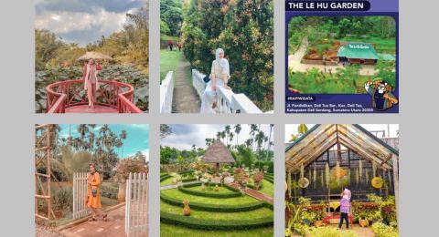 10 Tempat Wisata Di Medan Dari The Le Hu Garden Hingga Negeri Kincir Angin