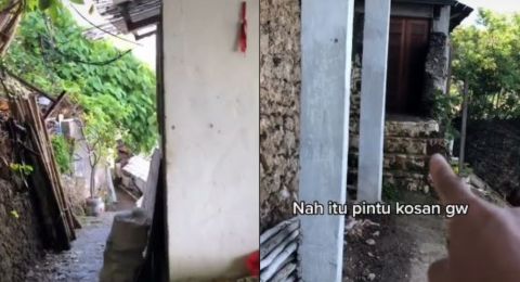 Viral Kos-kosan di Gang Sempit, Nggak Nyangka Isi Kamarnya Bikin Kaget