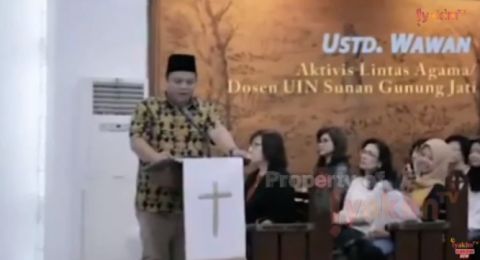 Viral Ustaz Wawan Ceramah Di Gereja Saat Natal Bawa Nama Ulama Ulama Ini Suara Jatim