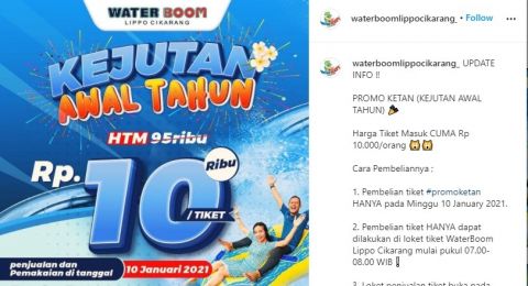 Featured image of post Waterboom Lippo Cikarang Ditutup Kerumunan di waterboom cikarang berawal dari promo tiket hingga berujung penutupan