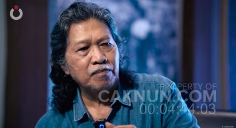 Video Lama Cak Nun Viral Sebut Megawati Tak Paham Masalah Rakyat Kecil Suara Banten