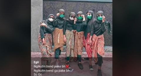 Ikut Tren Tak Pakai BH, Aksi Gadis Ini Bikin Publik Geleng-geleng Kepala