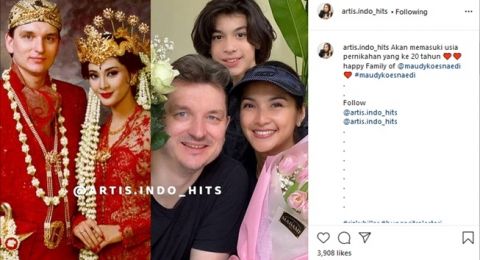 Foto Maudy Koesnaedi 20 Tahun Lalu Disorot, Warganet: Cantiknya Gak Pudar. (Instagram/@artis.indo_hits)