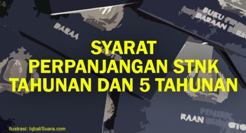 Infografis Syarat Perpanjangan Stnk Tahunan Dan 5 Tahunan