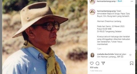 Profil Herman Lantang Sahabat Soe Hok Gie Dan Pendiri Mapala Ui Tutup Usia