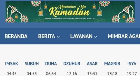 Jadwal Imsakiyah Dan Buka Puasa Balikpapan Kamis 15 April 2021 Suara Kaltim