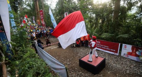 Lari dan Nikmati Alam Bebas di Situ Gunung, Sukabumi