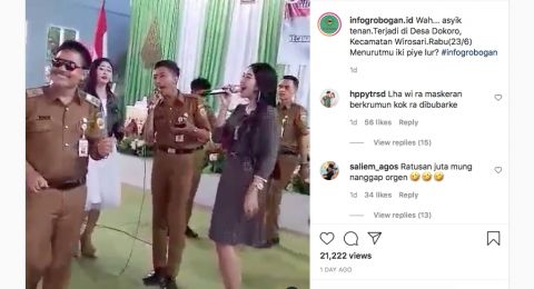 Kumpulan Berita Perangkat Desa Viral Kadesnya Berjoget Dengan Biduan Bupati Grobogan Kita Serahkan Ke Kepolisian