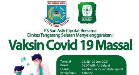 Daftar Lokasi Vaksinasi Covid 19 Gratis Di Kota Tangerang Dan Tangerang Selatan Suara Banten