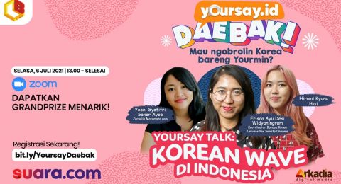 Yoursay Daebak Hari Kedua: Mengenal Ekspresi dan Kata Gaul Bahasa Korea
