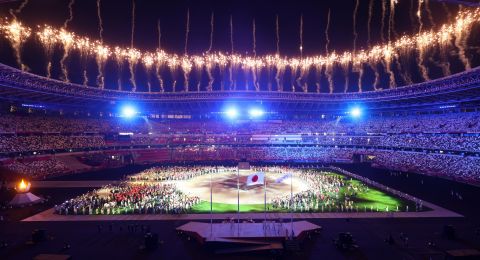 Gemerlap Penutupan Olimpiade Tokyo 2020 Berlangsung Sangat Meriah