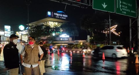 Penerapan Ganjil Genap Terpadu Di Kawasan Puncak Bogor Masih Ada Kendaraan Melanggar