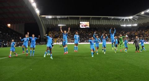 Rekor 100 Persen Kemenangan Bawa Napoli Makin Kokoh di Puncak Klasemen Serie A