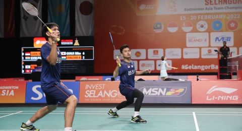 Kalah dari Malaysia, Tim Bulu Tangkis Putra Indonesia Jadi Runner Up di BATC 2022